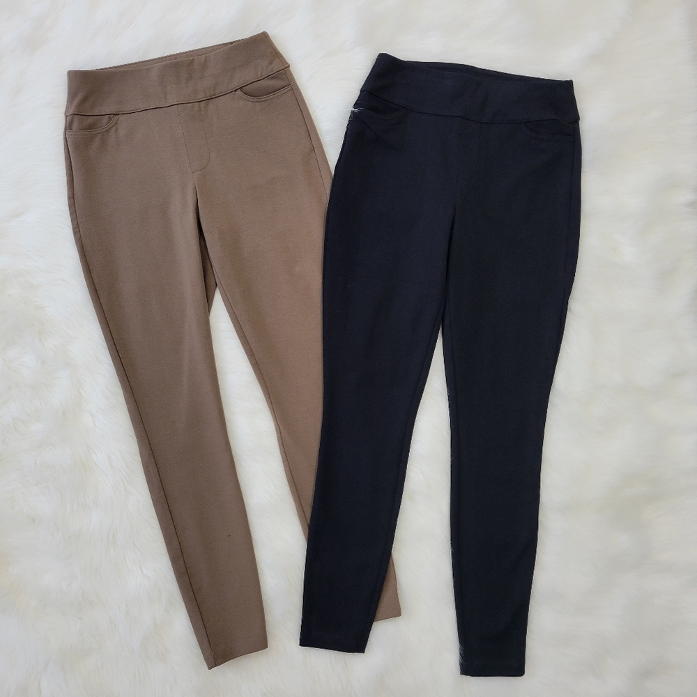 Susan Graver Ponte Leggings Pants